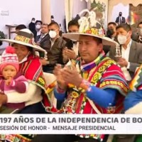 197 años de independencia, Bolivia el corazón de América irradia vida, libertad y democracia