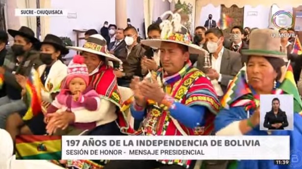 197 años de independencia, Bolivia el corazón de América irradia vida, libertad y democracia